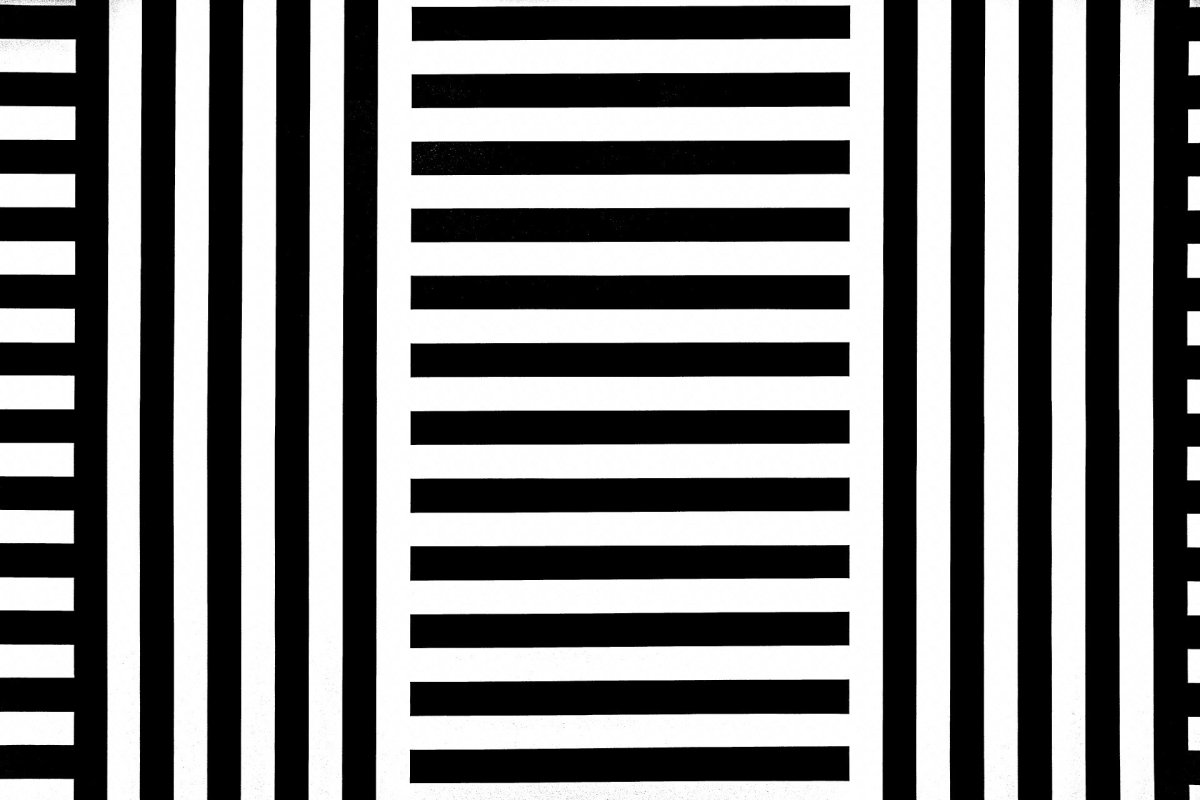Черные полоски на белом