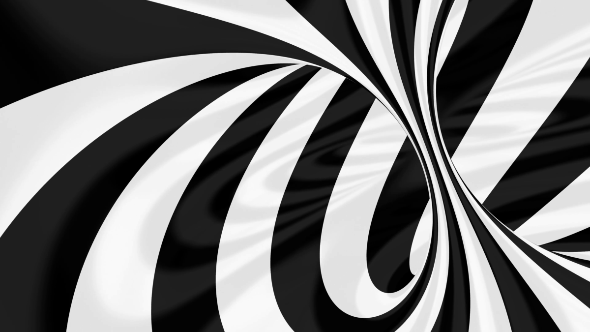 Чёрно белые полоски