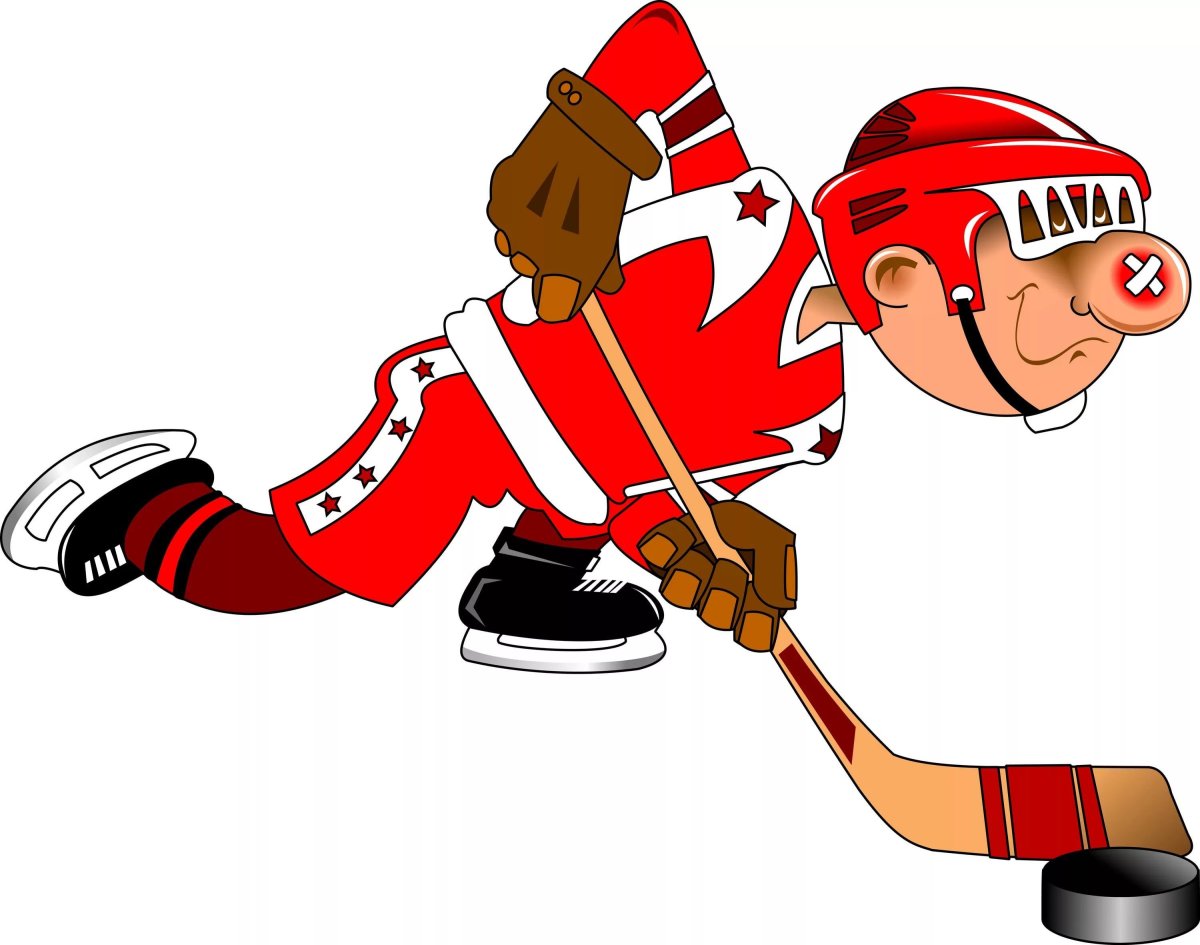 Мультяшные хоккеисты