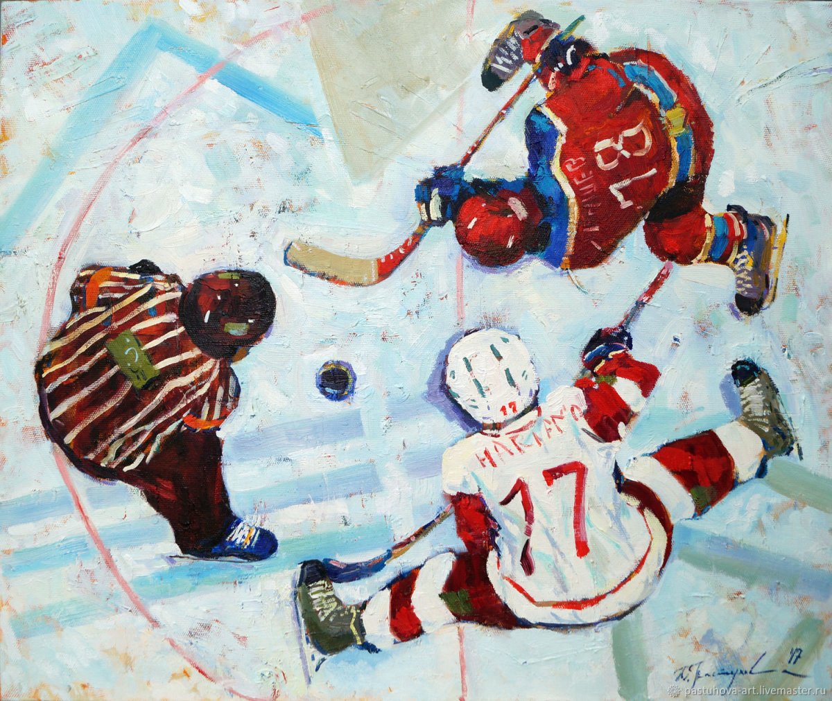 Картина хоккей