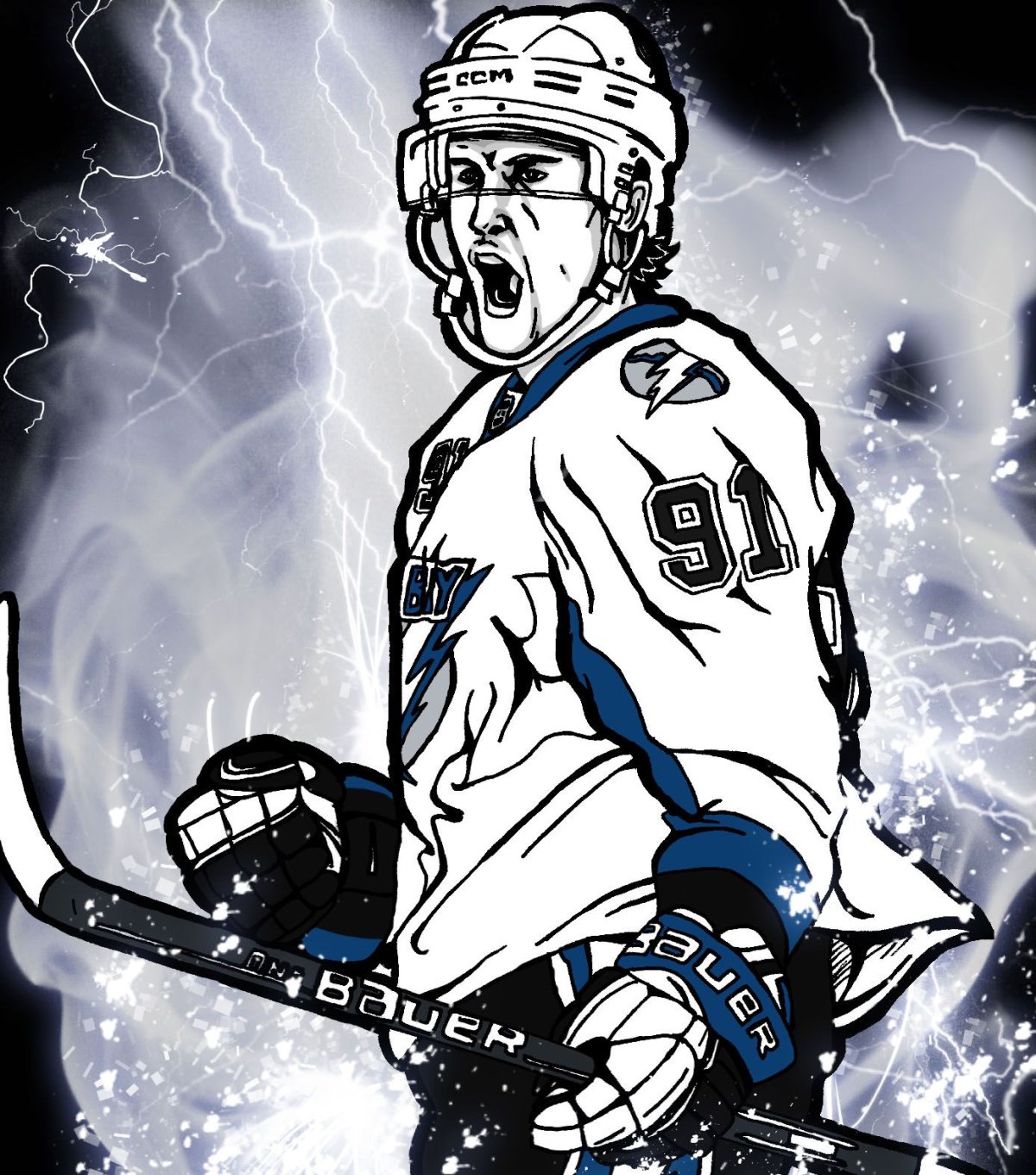 Хоккей арт Тампа