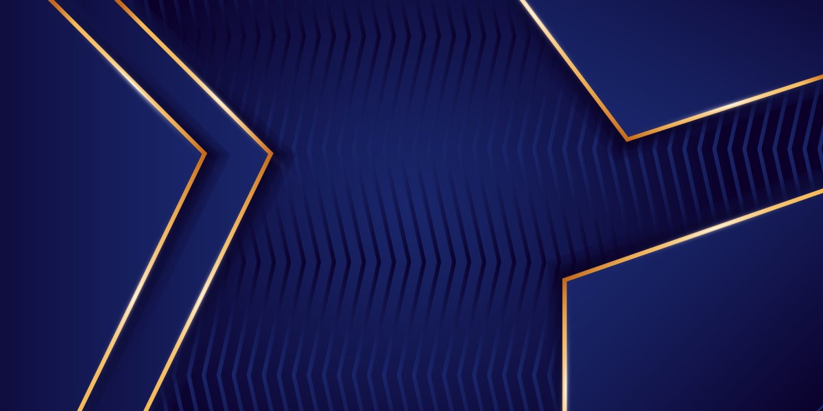 Темно синий фон с золотом