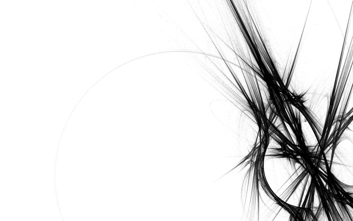 Черные линии на белом фоне