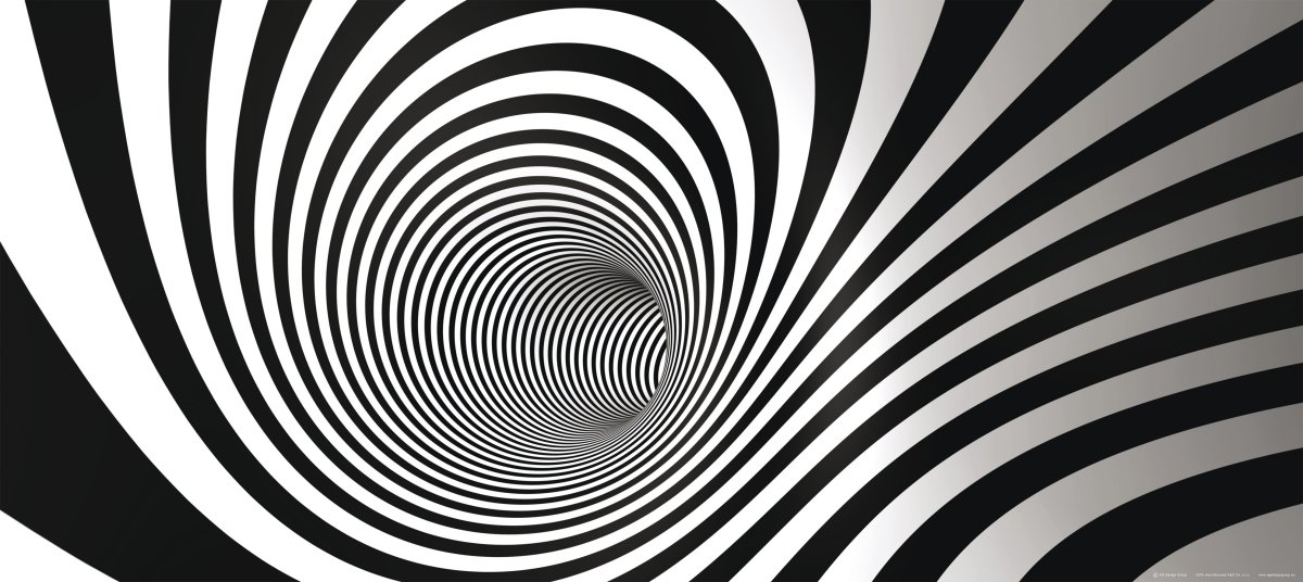 Оптические иллюзии чб