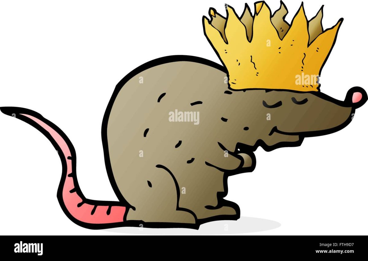 Крыса с короной Мем