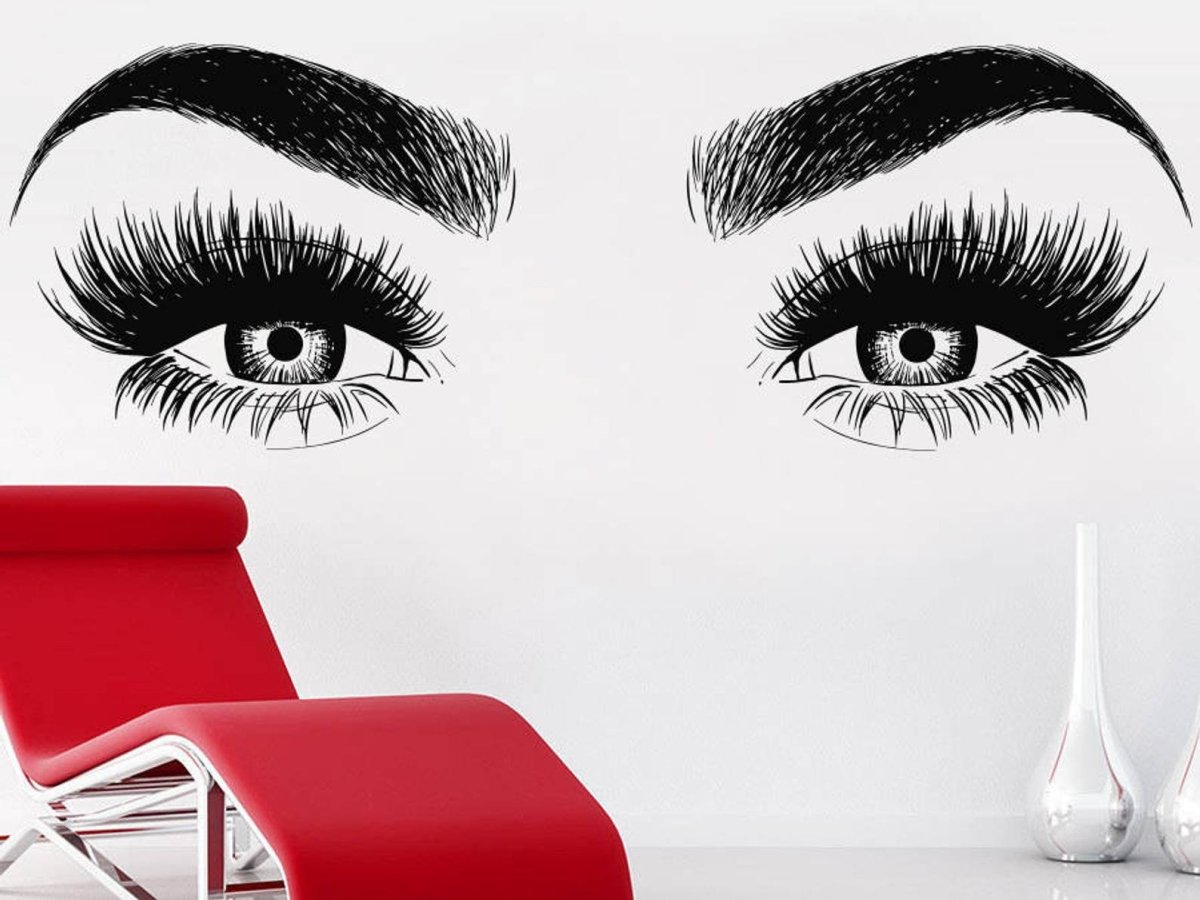 Наращивание ресниц реклама