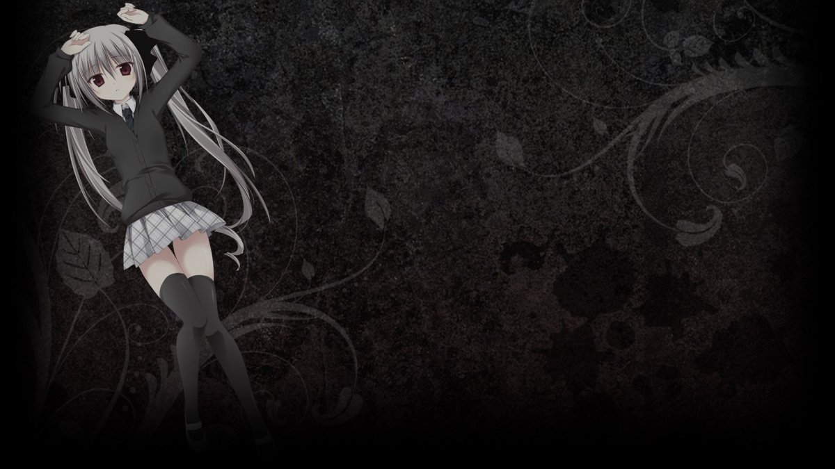 Аниме темный фон