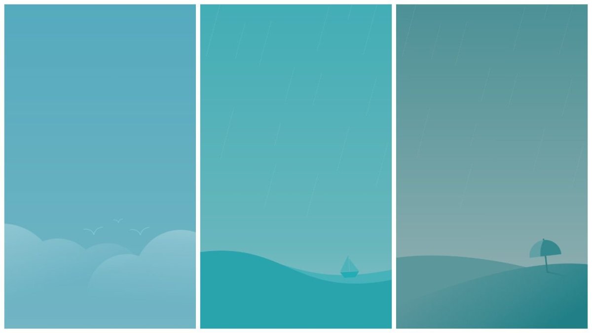 Фон для приложения погоды