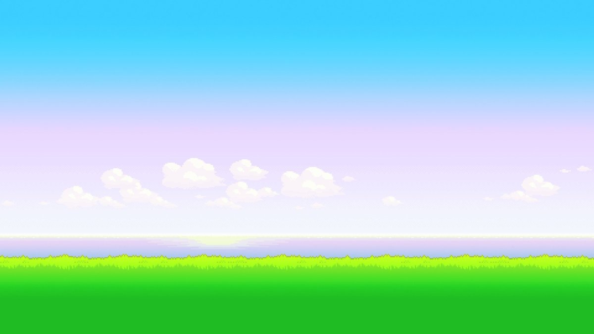 Пиксельное небо