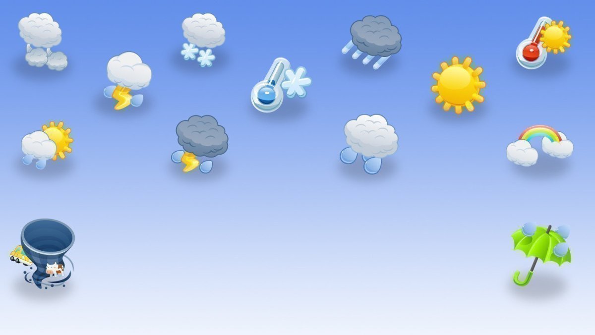 Фон для презентации погода