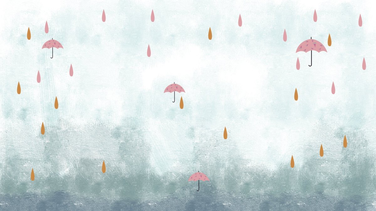 Фон для презентации дождь