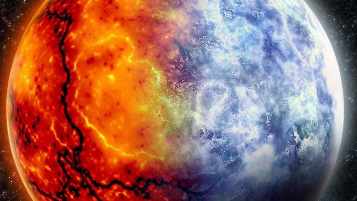 Фон между раем и адом