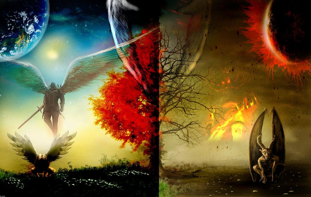 Картинки добра и зла