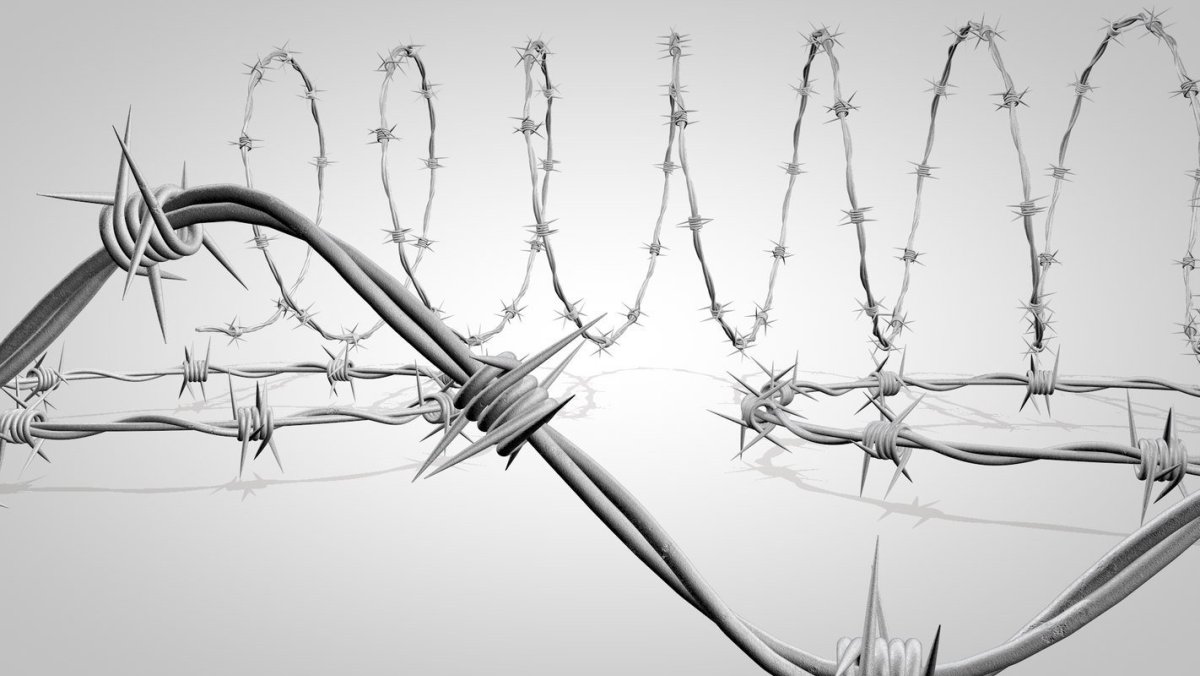Колючая проволока Fusion 360