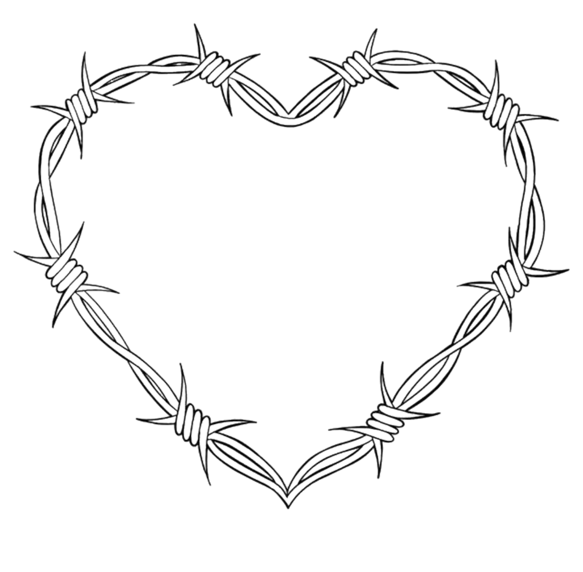 Сердце в колючей проволоке