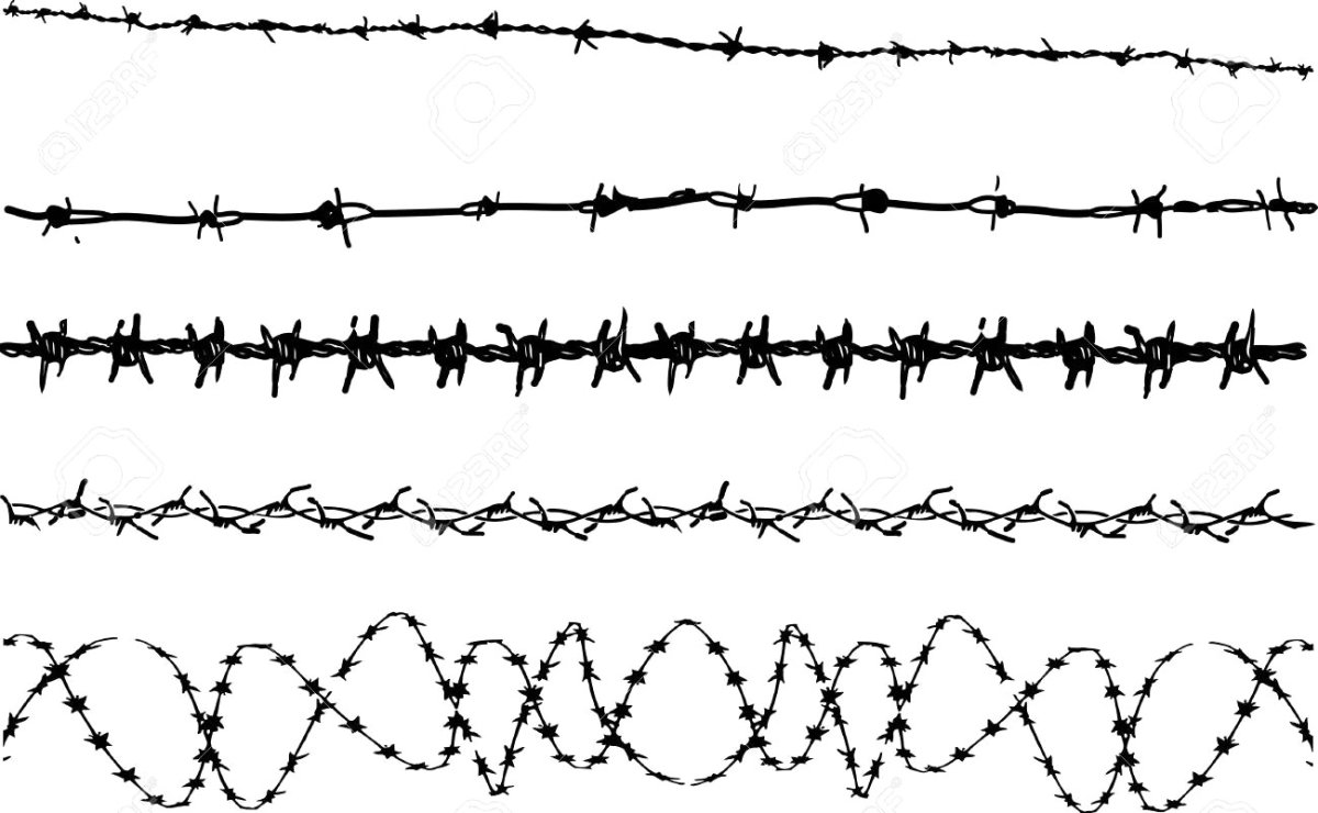 Эскиз Татуировки колючая проволока