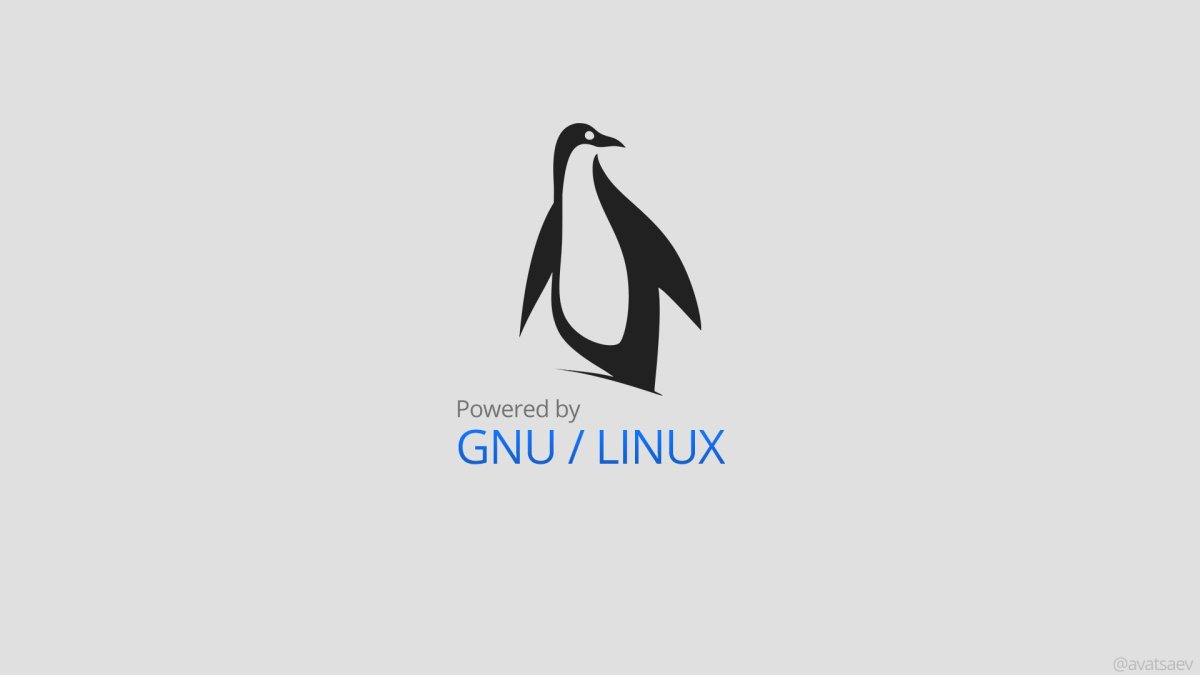 Linux обои Минимализм