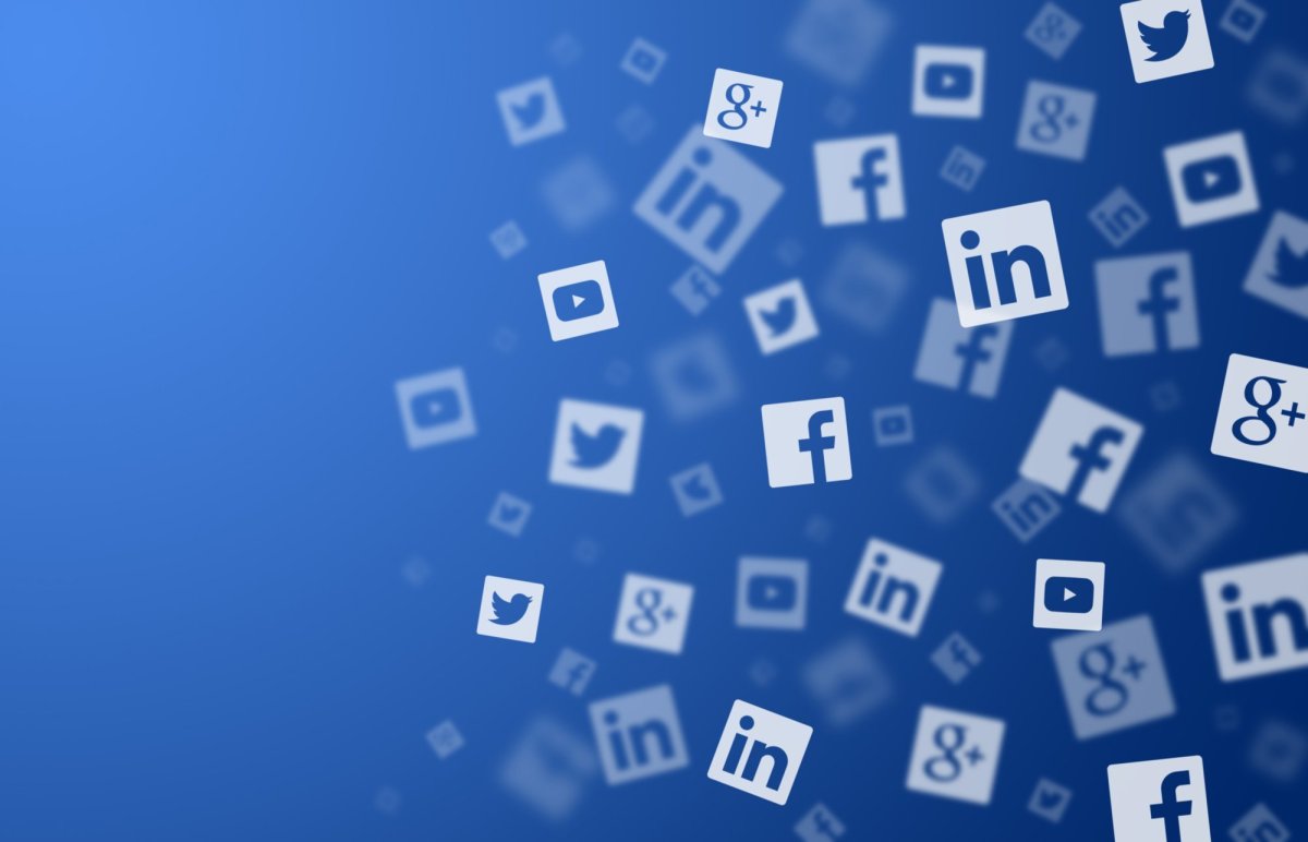 Социальные сети фон