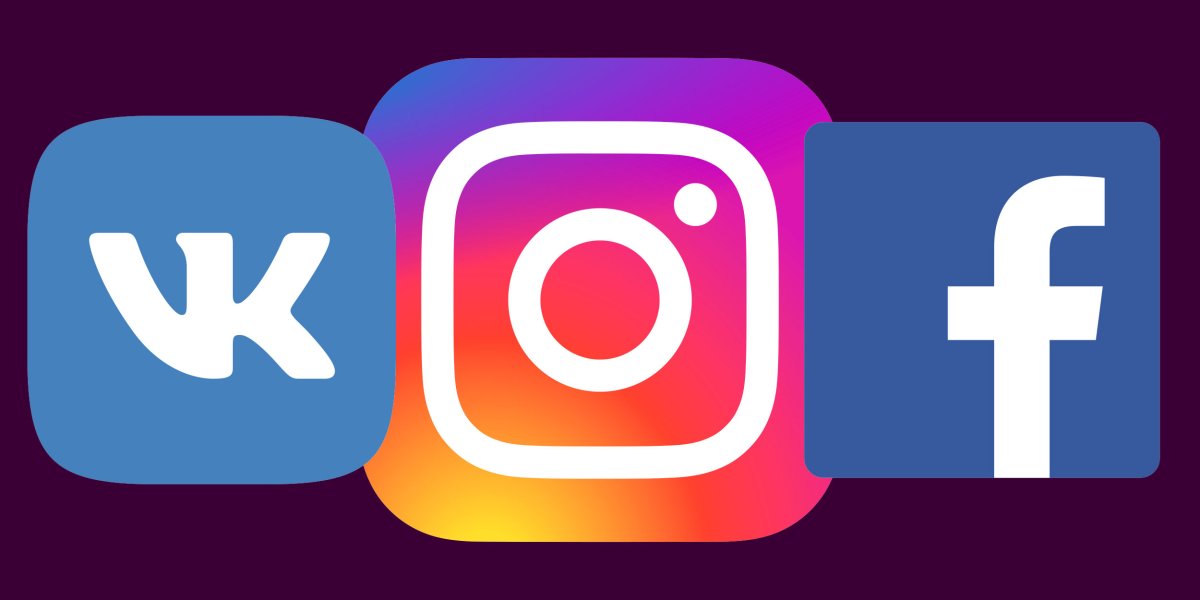 Значки соцсетей
