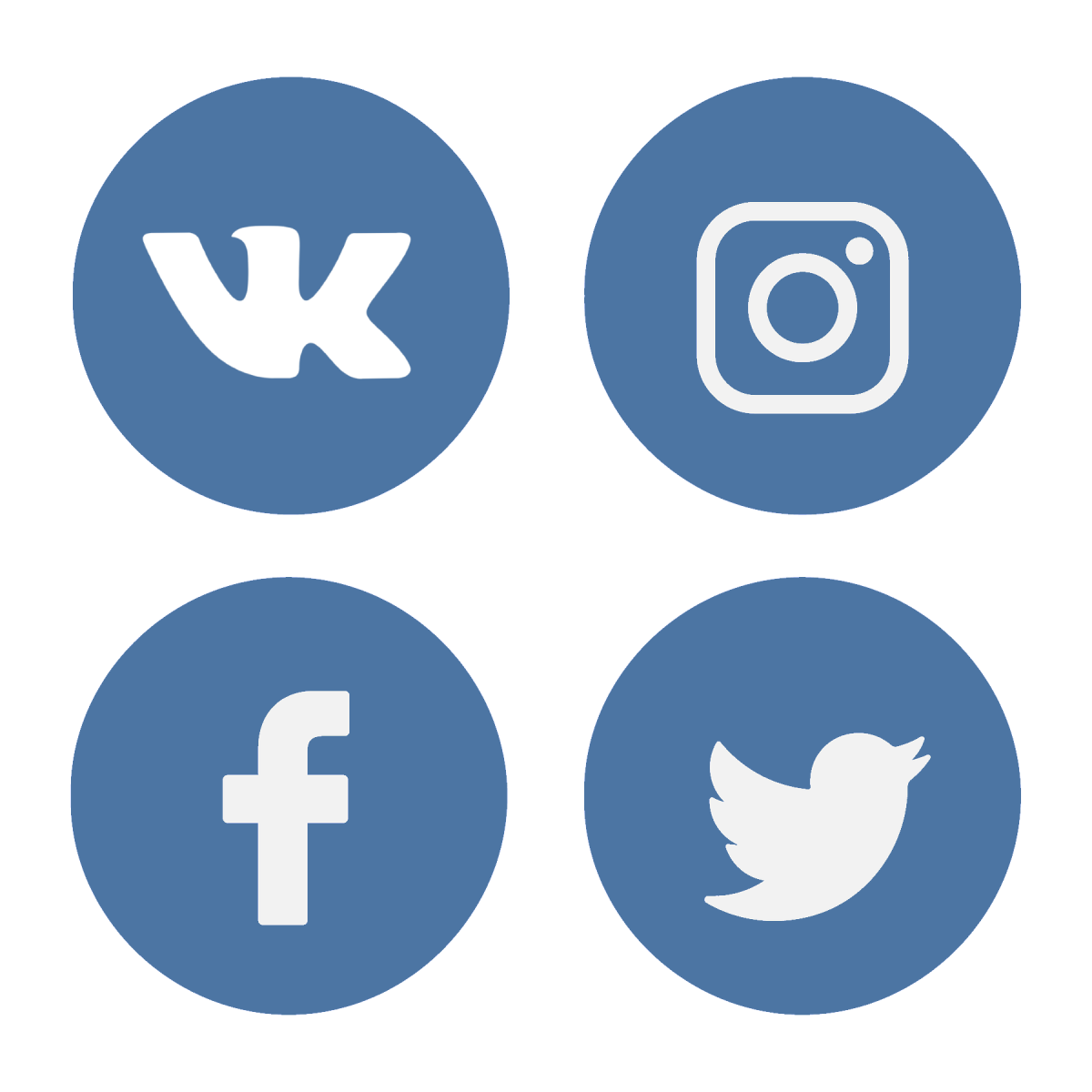 Логотипы социальных сетей