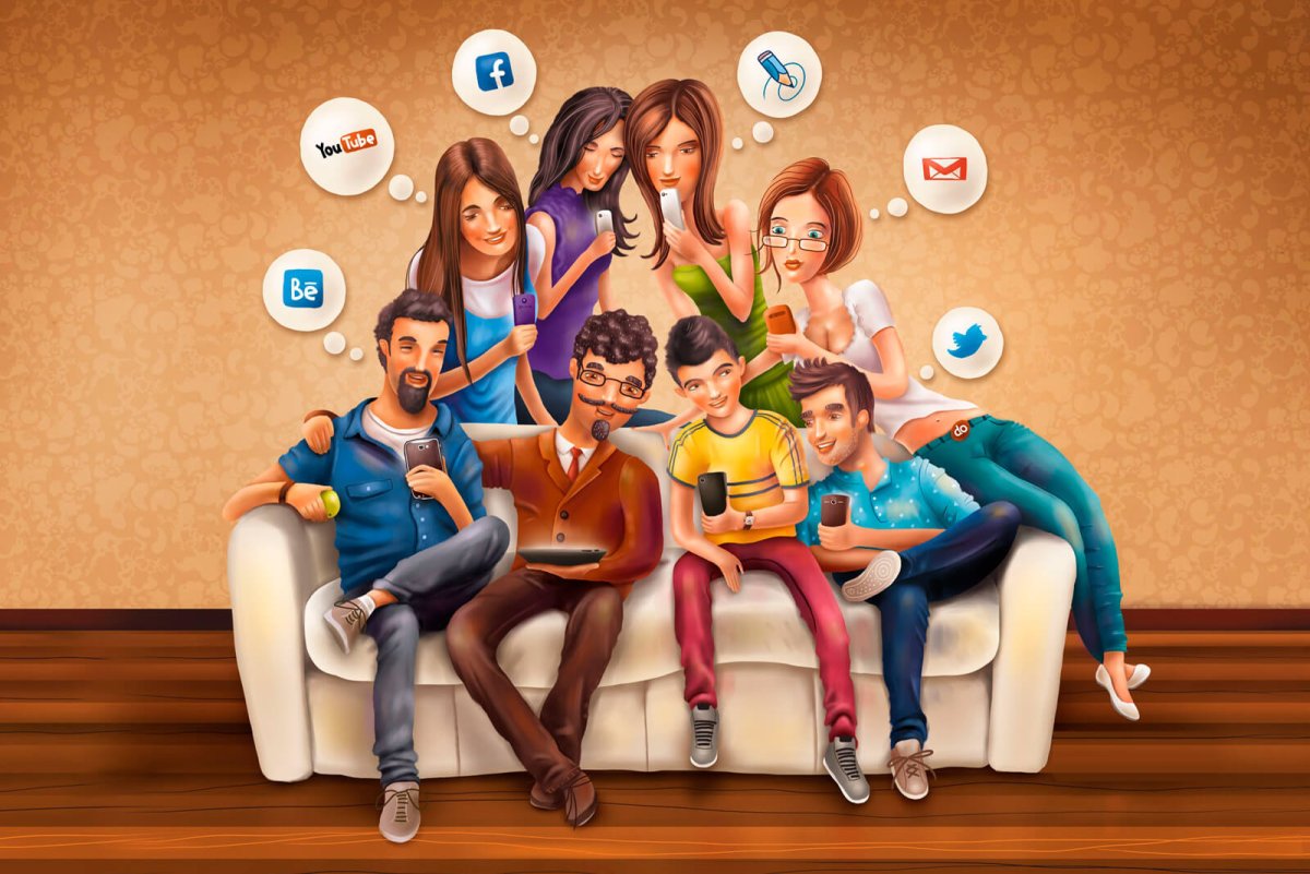 В социальных сетях