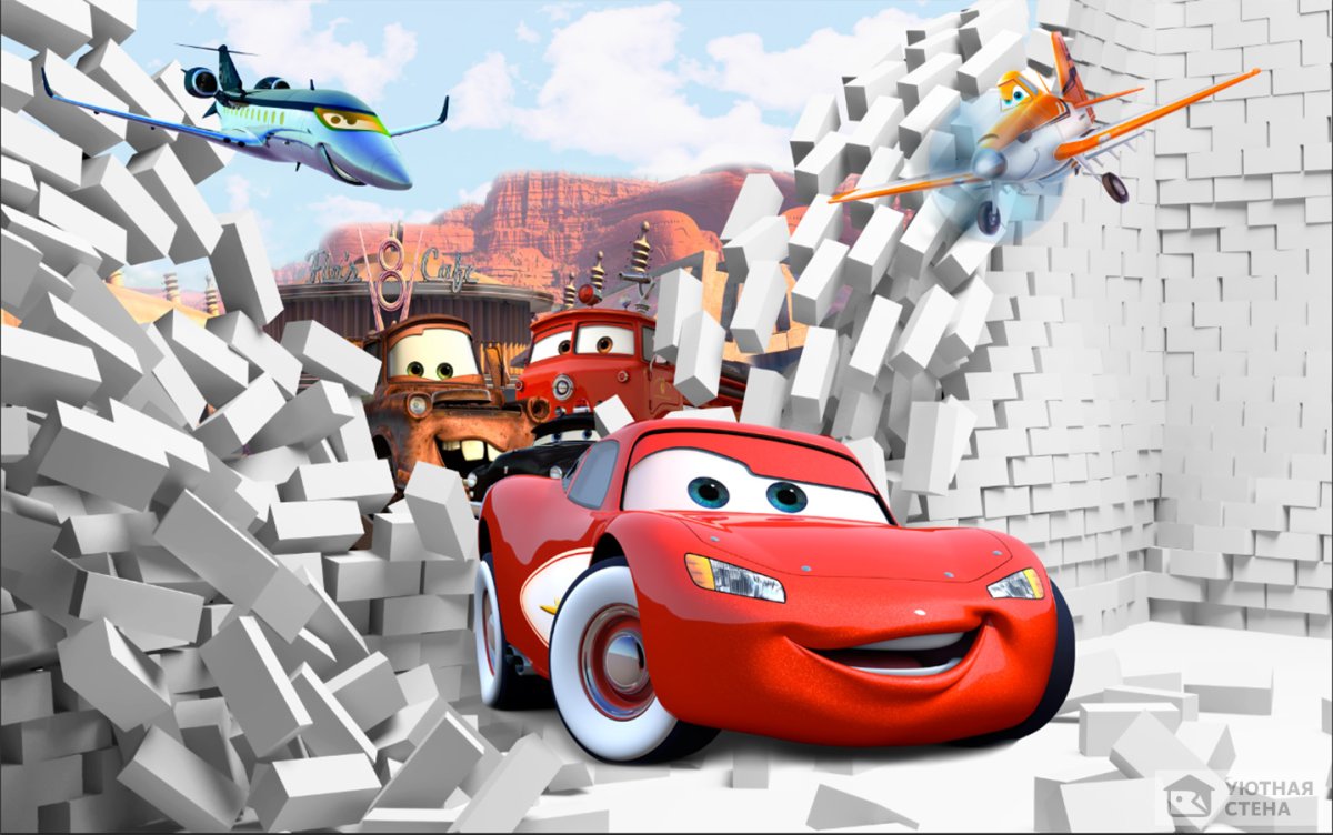 Фотообои Маккуин Тачки