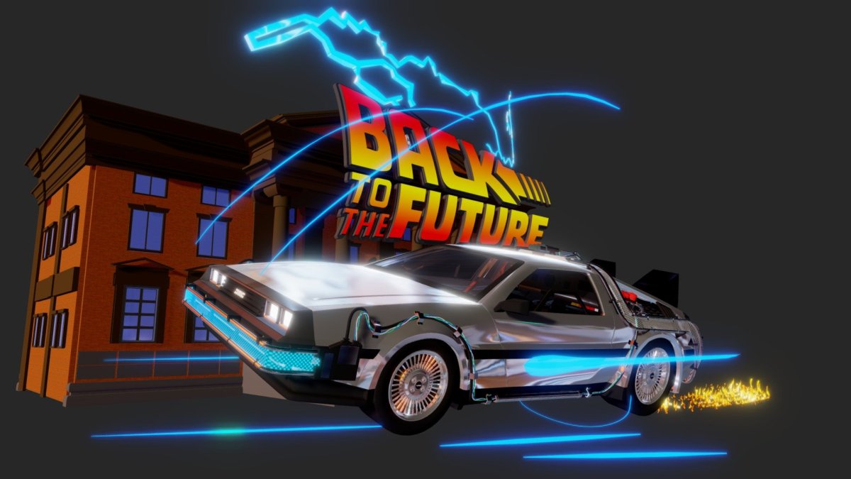 Делориан телепортация