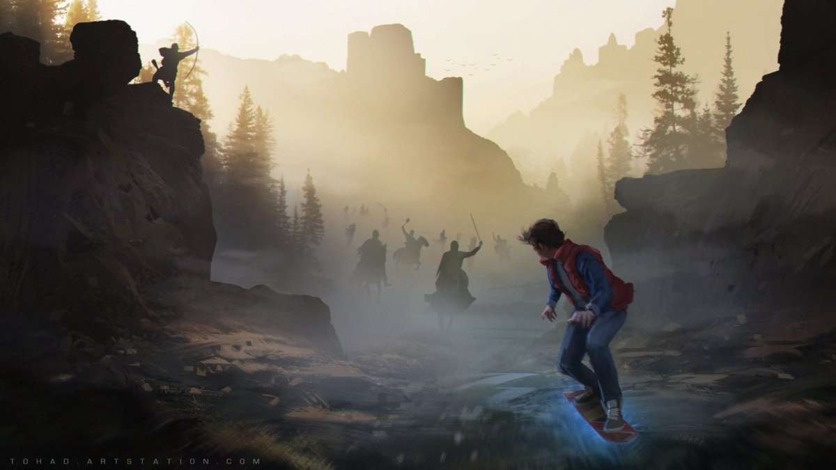 Назад в будущее арт