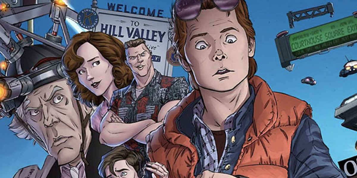 Назад в будущее комикс