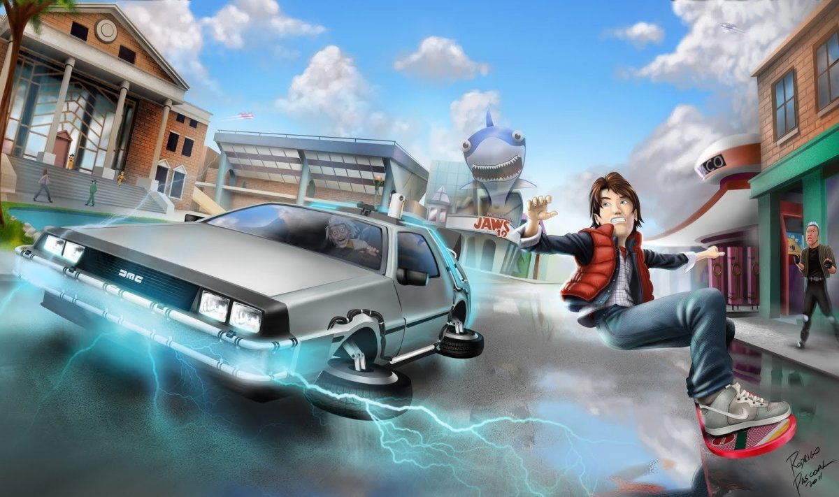 Назад в будущее арт