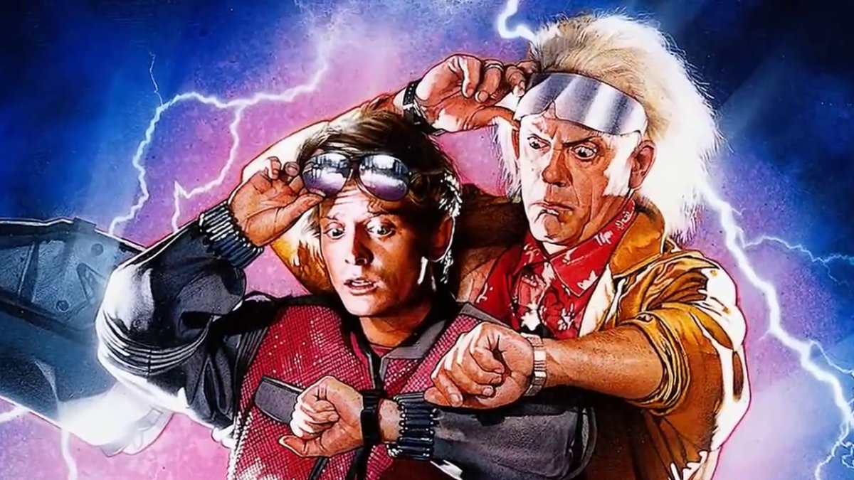 Назад в будущее вектор