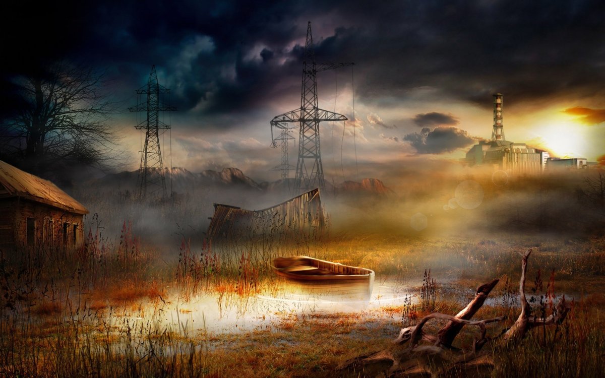 Сталкер арт ЧАЭС 2