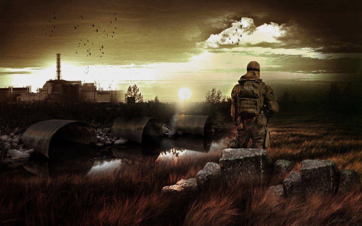 Сталкер Чернобыль арт