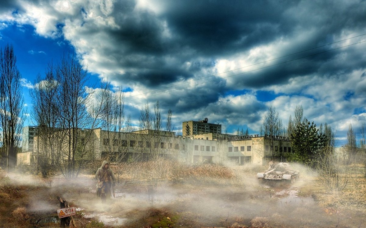 Знак Чернобыля радиация сталкер