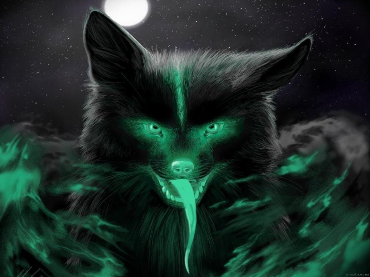 Мистические цвета животные