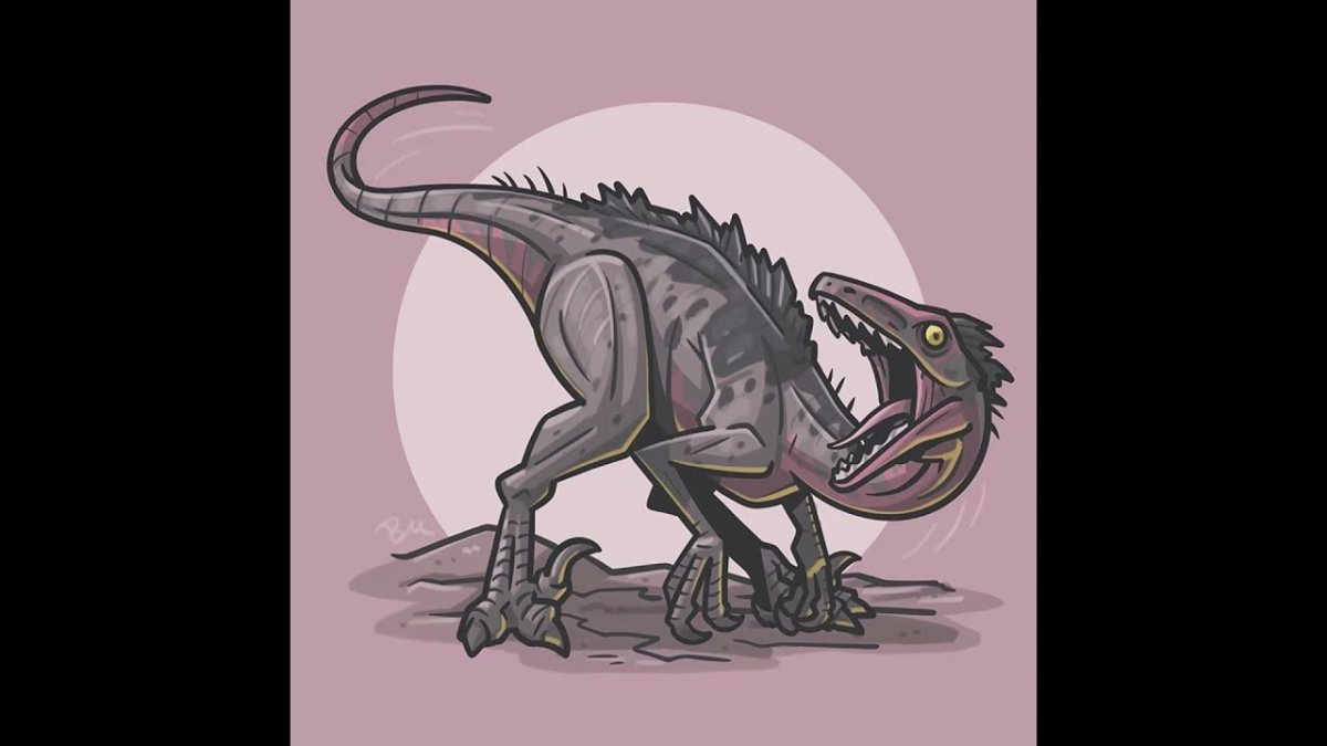 Девочка и динозавр