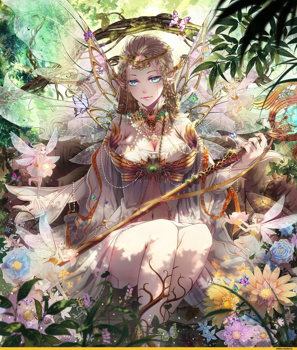 Фэнтези божества арты