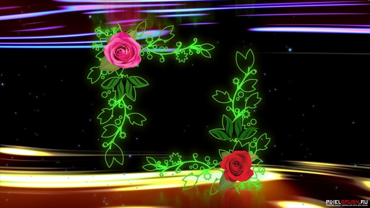 Красивые рамки для видеомонтажа