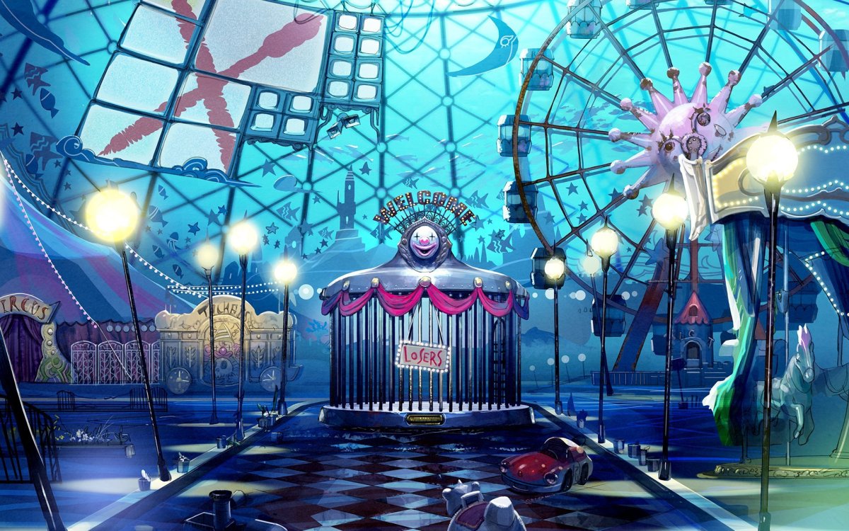 Фон гача лайф парк развлечений