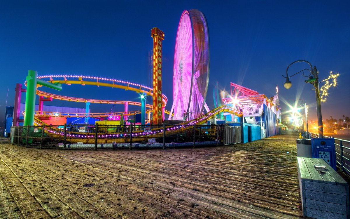 Парк развлечений вектор