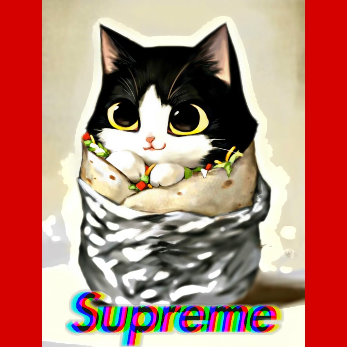 Милые котики арт