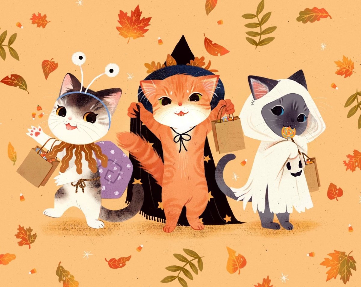 Котики арты