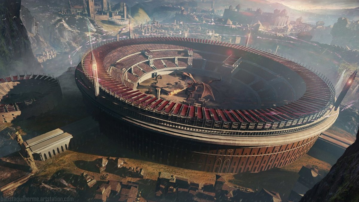 Навмахия в Колизее древнего Рима