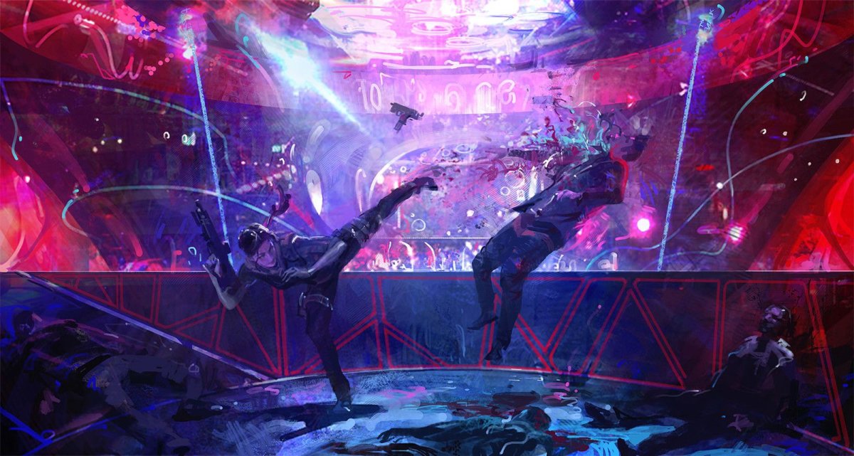 UFC октагон изнутри