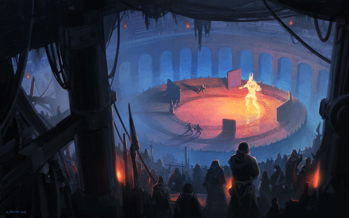 Фэнтезийная гладиаторская Арена