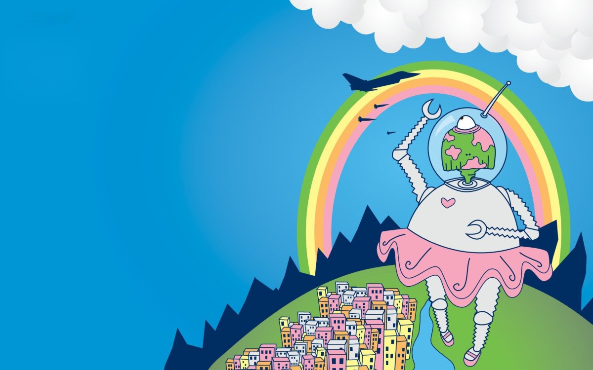 Фон рабочего стола инопланетяне