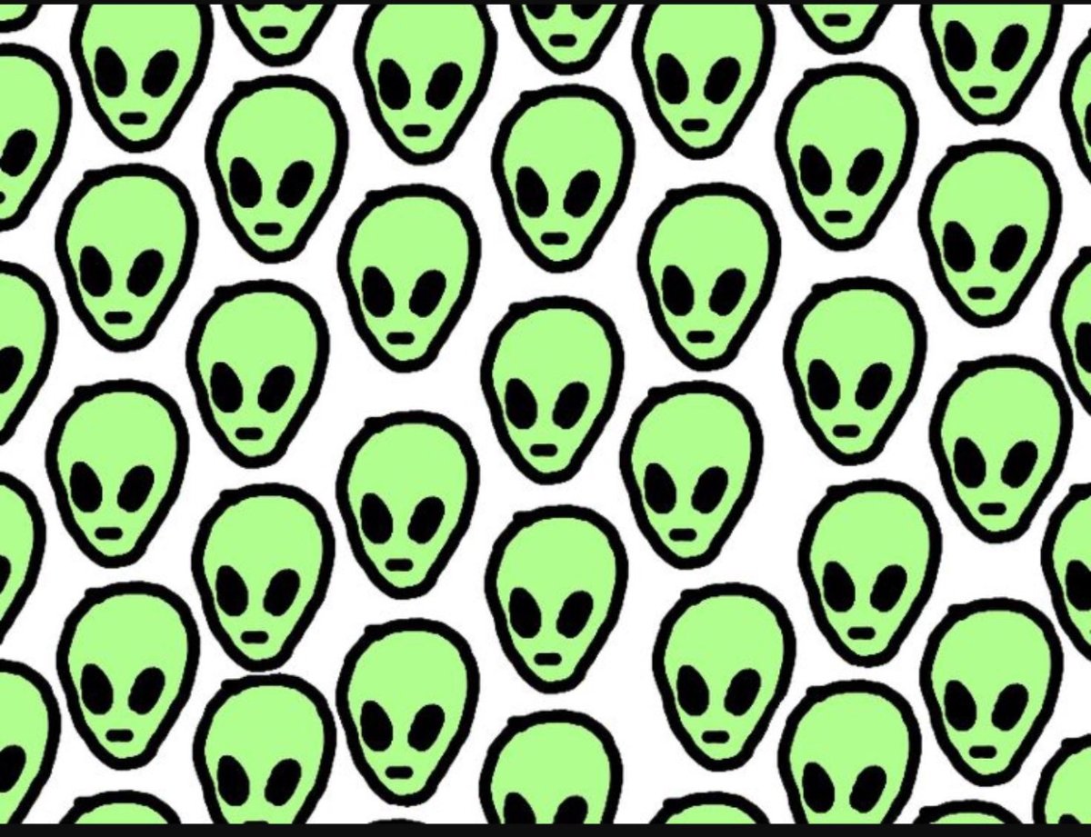 Ткань с инопланетянами