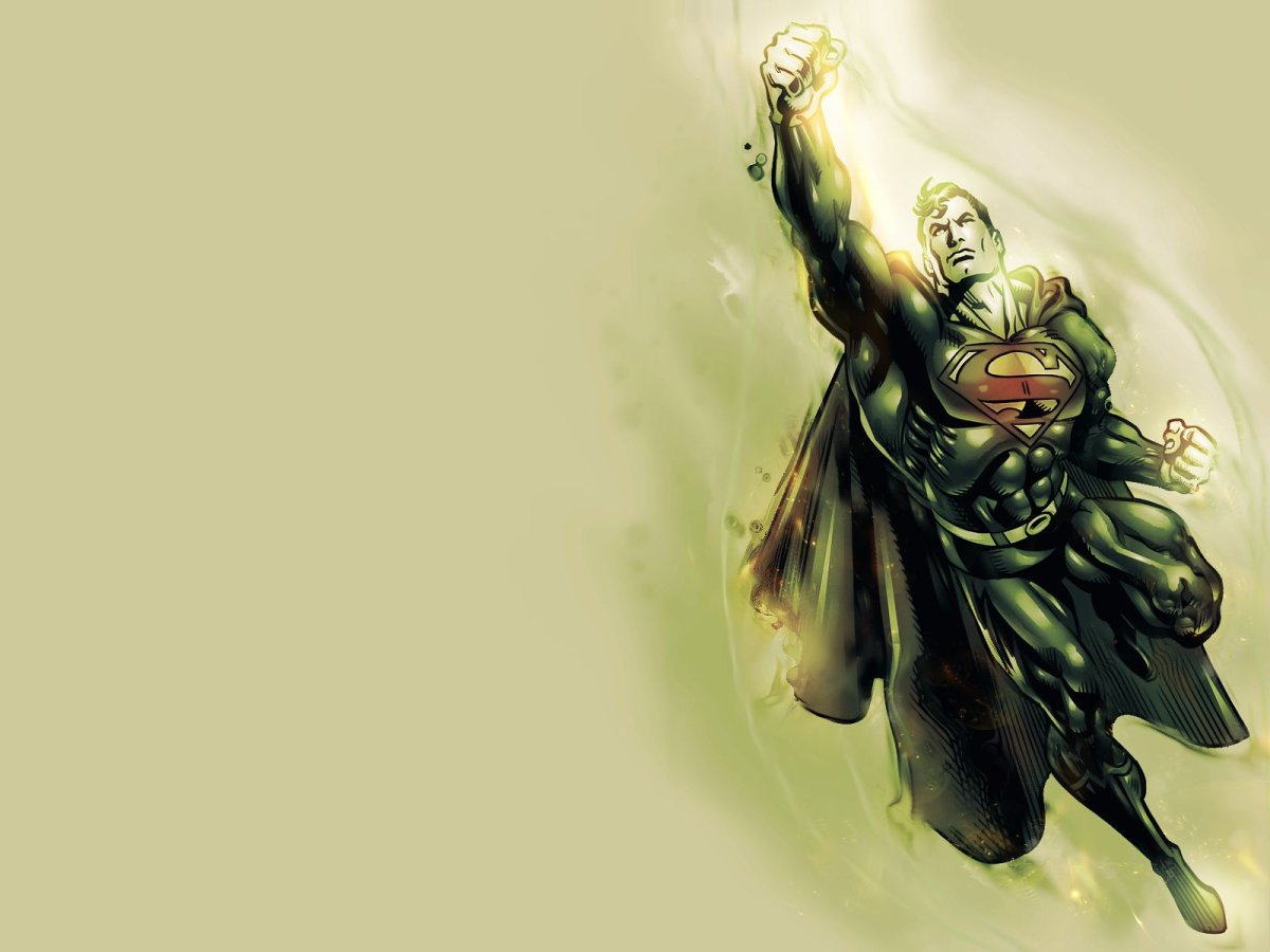 Супер человек арт