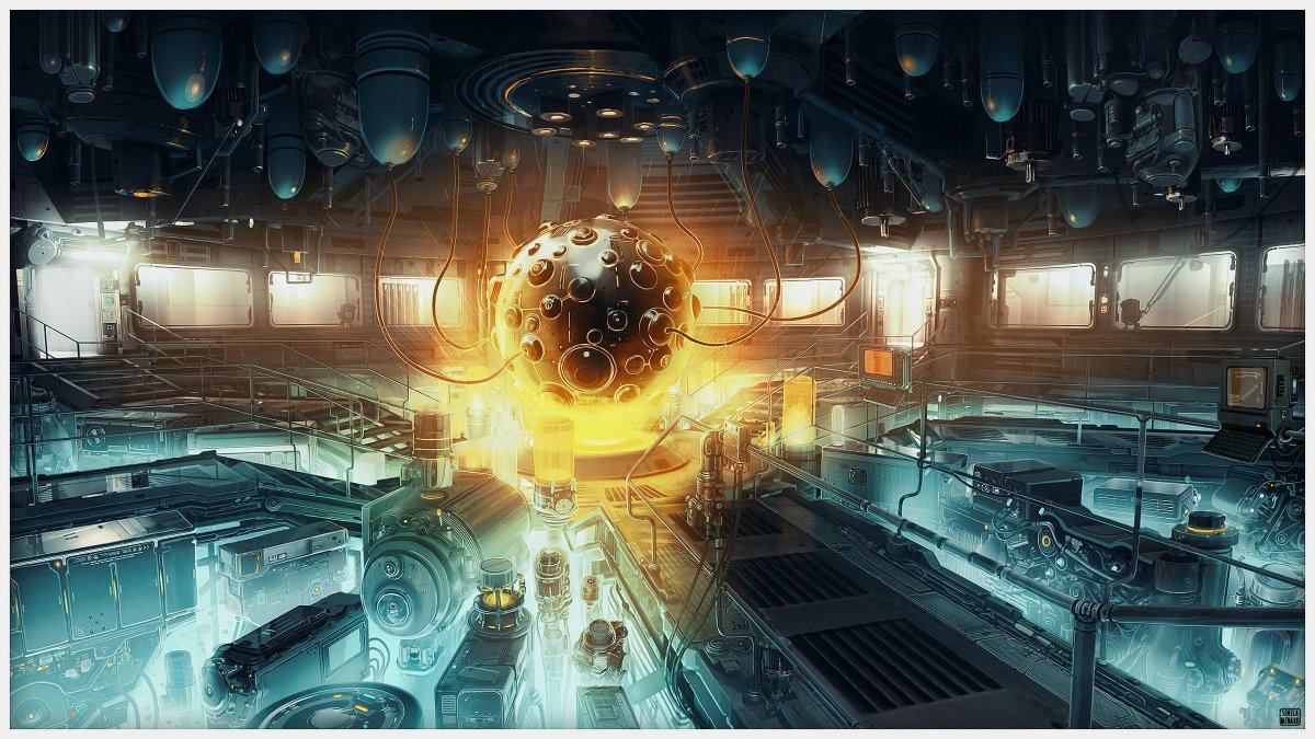 Термоядерный реактор Sci Fi