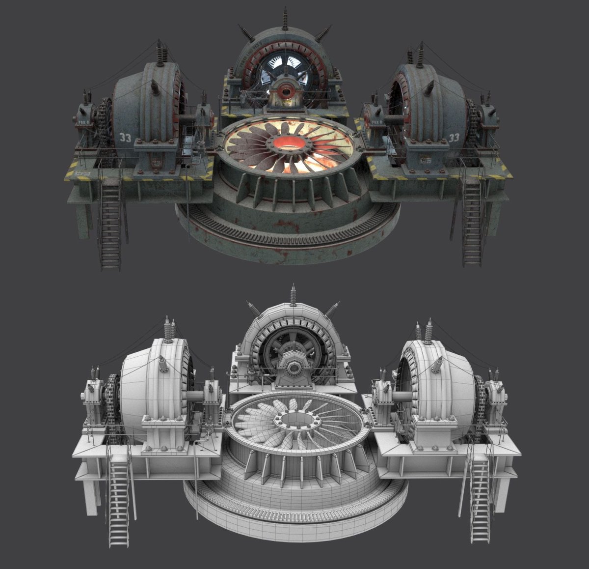 Генератор арт Sci-Fi